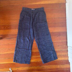 100% Cotton Baggy High Waisted Trousers Urban Outfitters MEDIUM